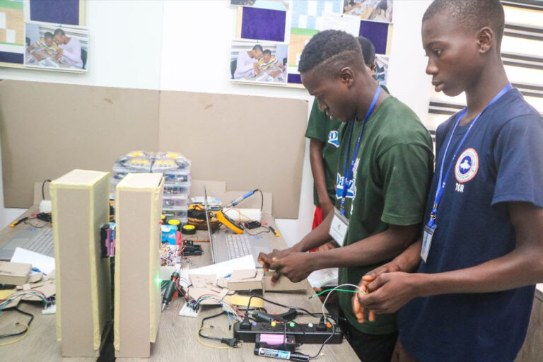 Over 100 vulnerable adolescents gaining skills at Technology Hub- IHVN