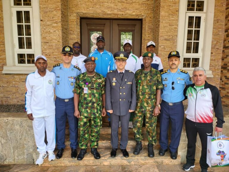 President International Military Sports Council, Wrestling Sports Committee, 3 Iranian Coaches arrive Nigeria