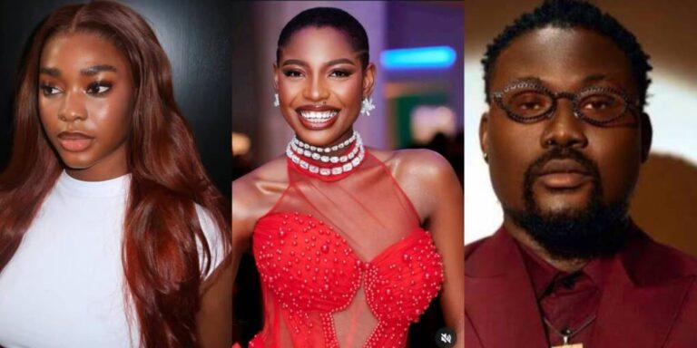 BBNaija 10: ‘Evicted’ housemates Rooboy, Dede, Joanna returns after red telephone twist [VIDEO]
