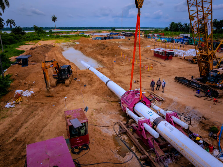 NNPCL completes  River Niger crossing on OB3 gas pipeline