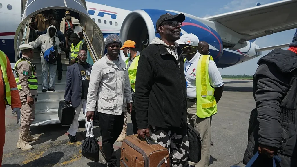 Xenophobia: 83 more Nigerians evacuated from South Africa
