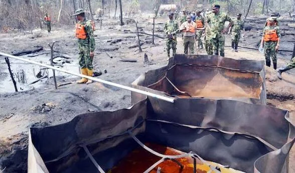 Troops uncover 3,120 litres stolen crude oil, equipment in Rivers