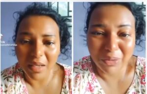 Indian woman breaks down over difficult life in Imo State