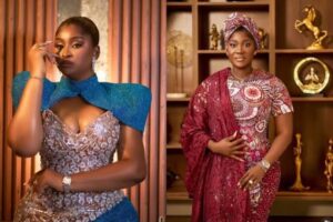 My King of Support: Actress Etinosa celebrates colleague Mercy Johnson Okojie