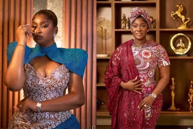 My King of Support: Actress Etinosa celebrates colleague Mercy Johnson Okojie