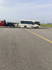 Airpeace staff blocks runway at Lagos airport as NCAA threatens sanction